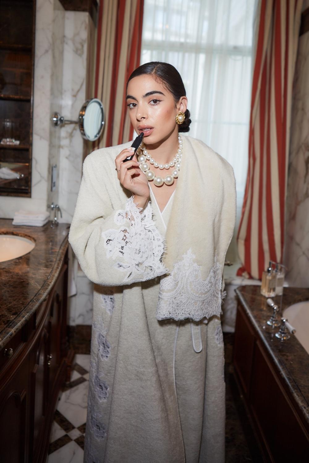 Brianna-Long Towel Belted Bathrobe By Bocan