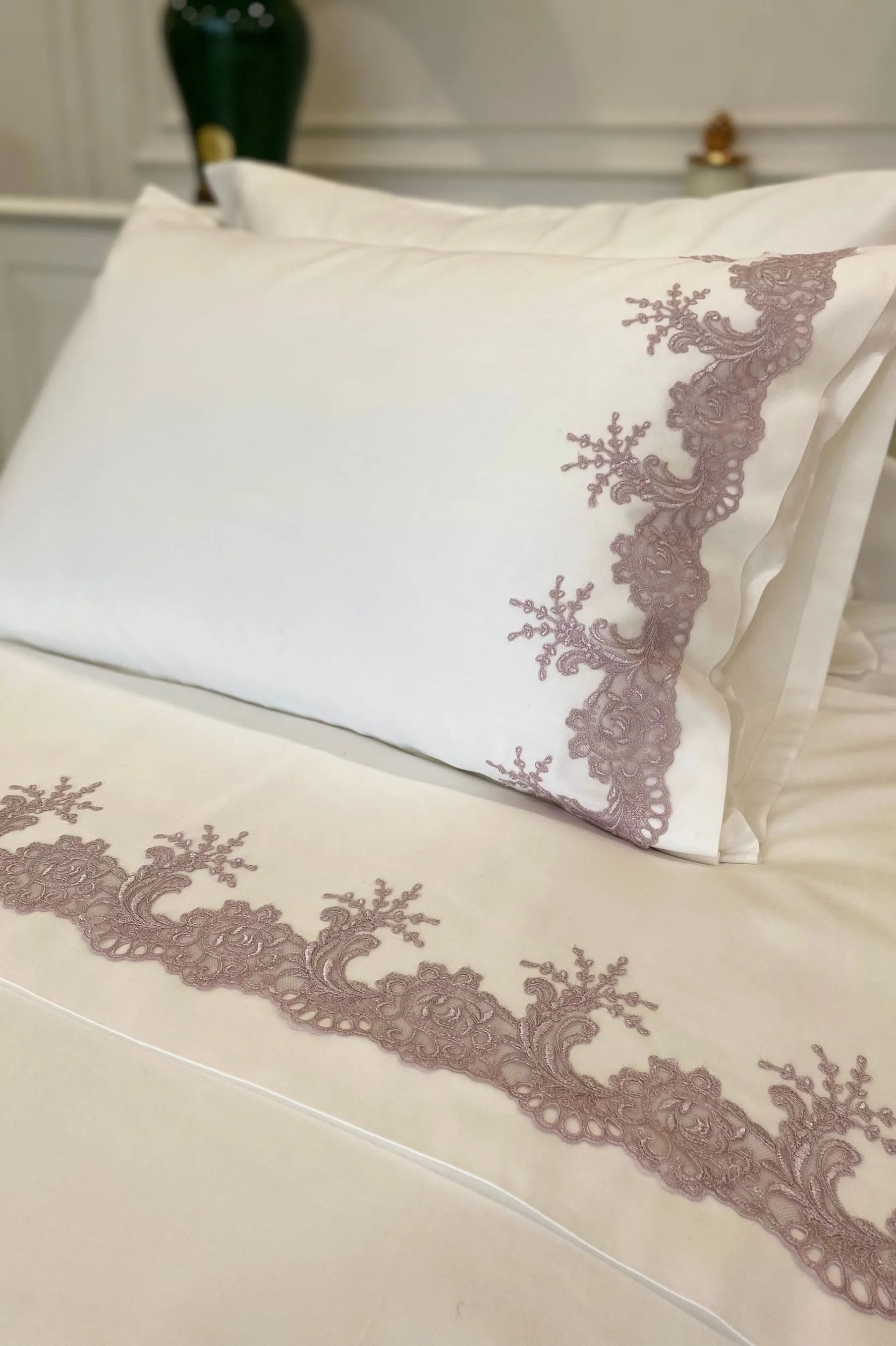 Organic Cotton Bedding Set Powder