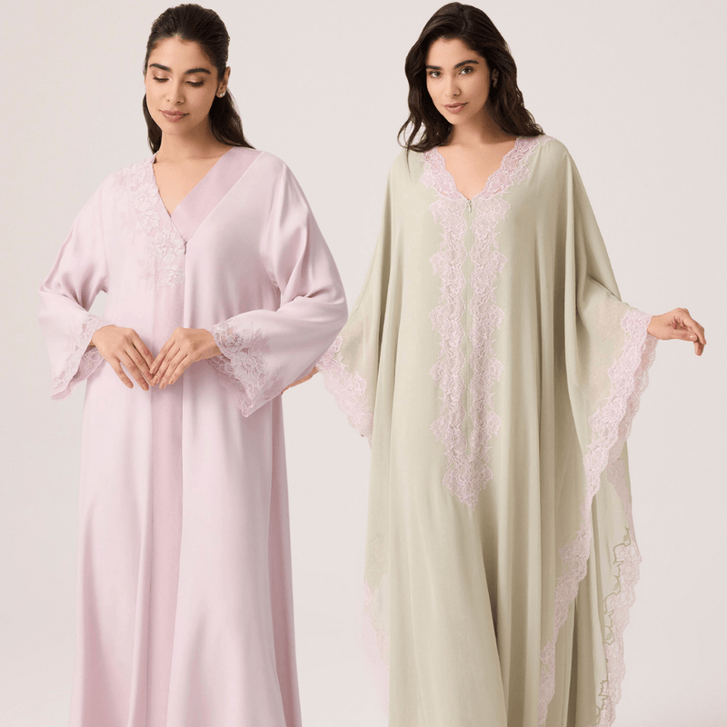 Eid Sale at Bocan Couture with luxury women’s nightwear and bridal robe sets