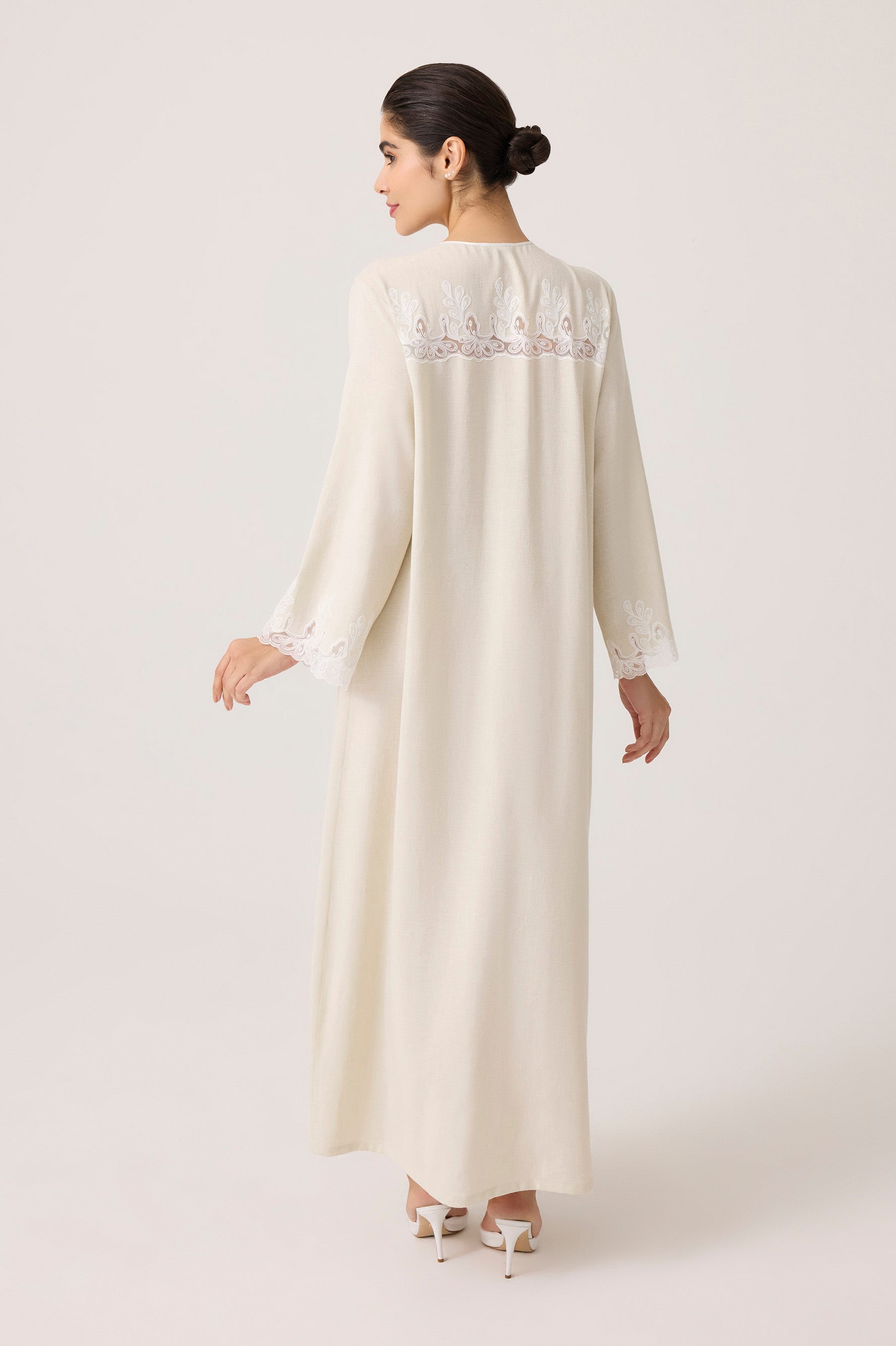 Laila Linen Dress Nile Green