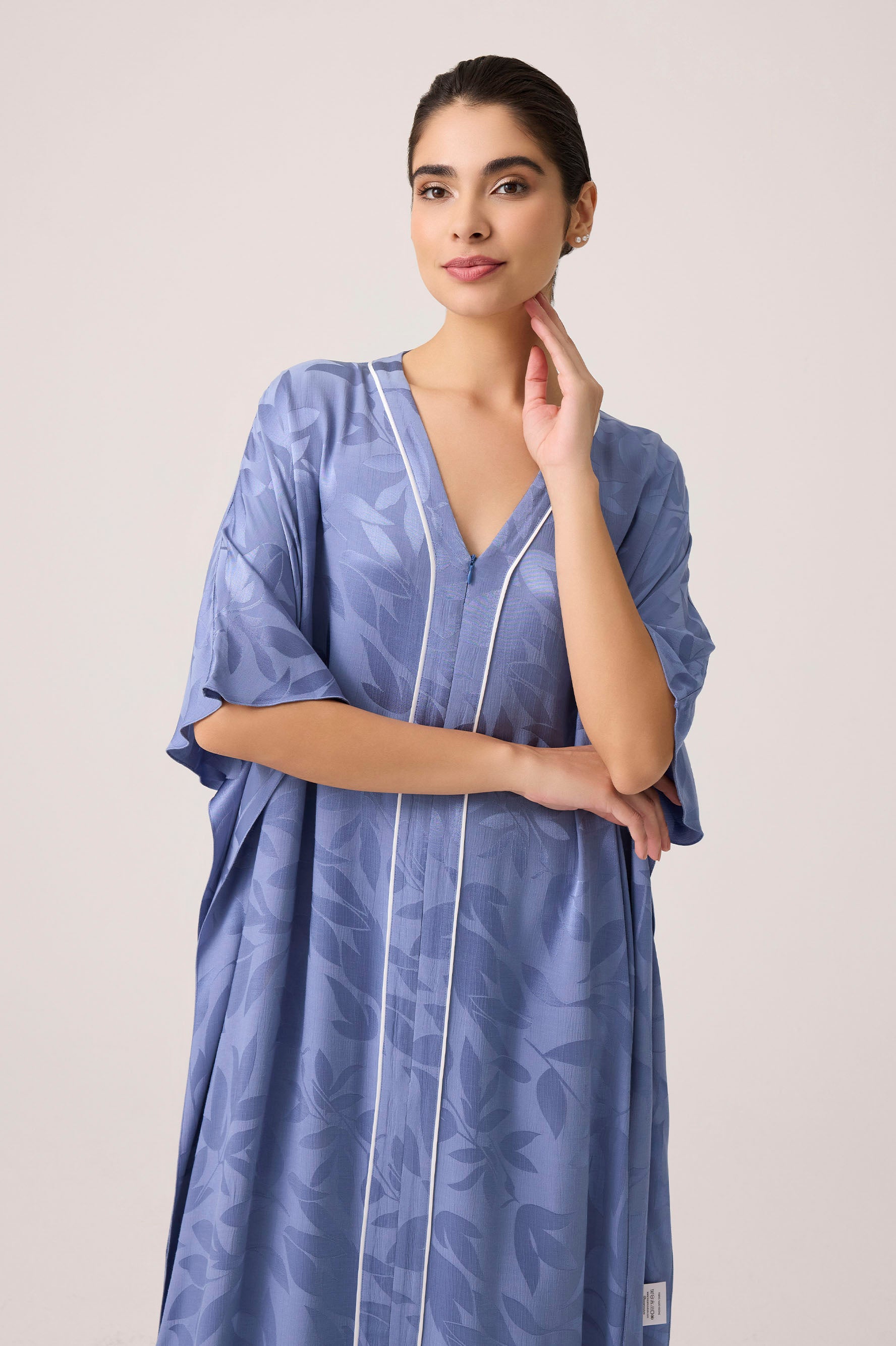 Cara Silky Rayon Dress Regal Blue