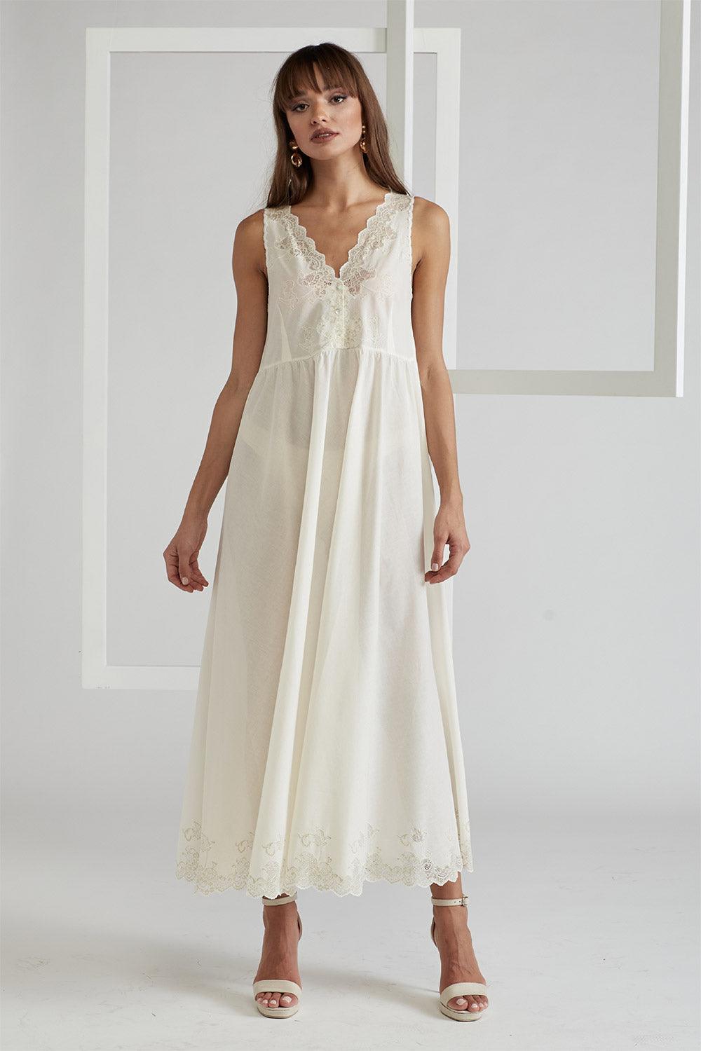 Cotton Voile Robe Set Honey - Marigold - Bocan