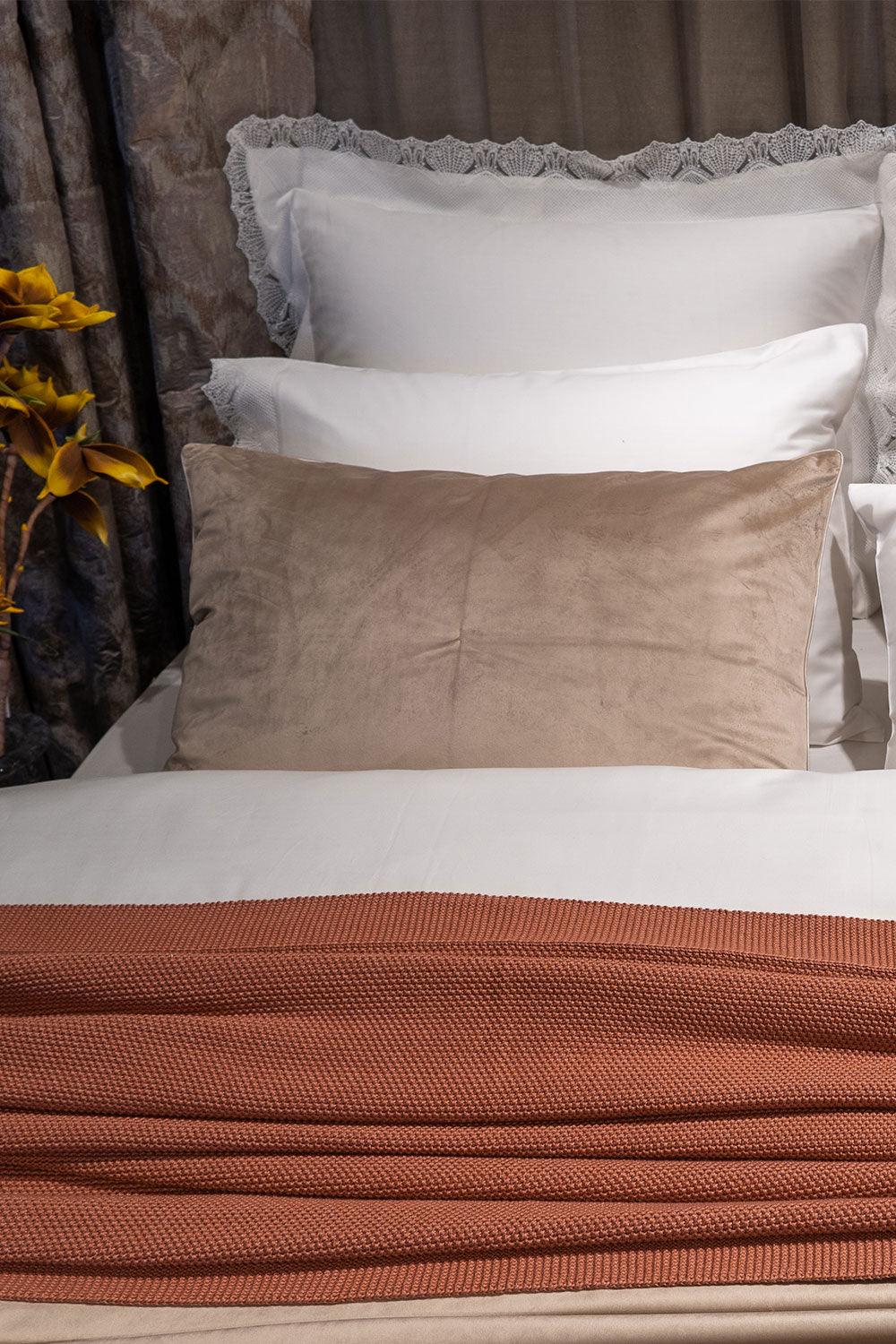 Organic Cotton Bedding Set Beige - Asos - Bocan