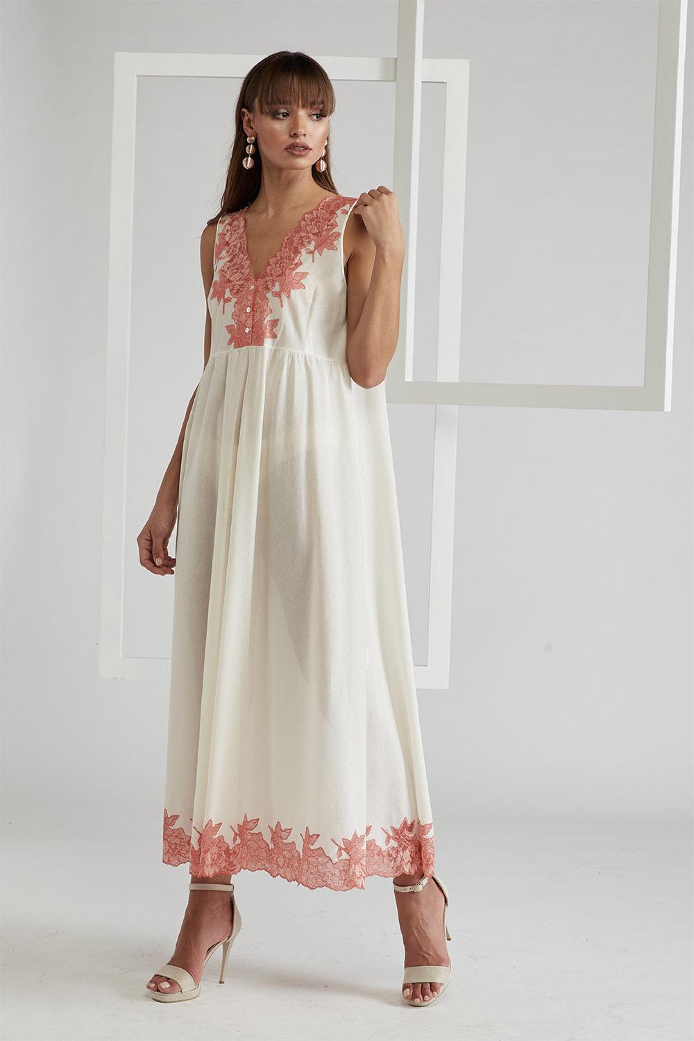 Vual Cotton Robe Set Honey - Miel - Bocan