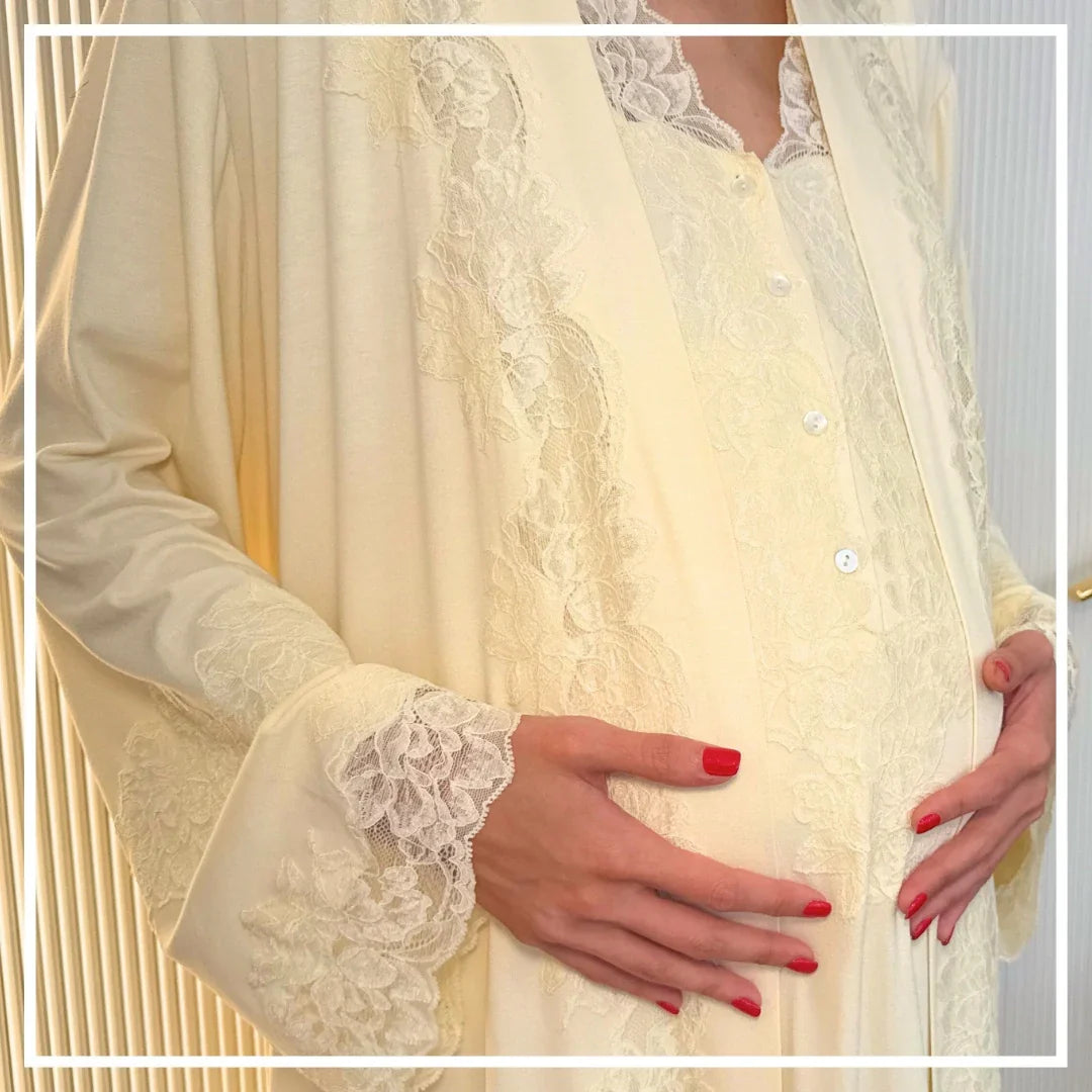 Your Motherhood Trousseau: Why Every New Mom Needs Maternity Dress Clothes and a Robe Set
