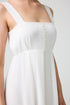 Blanche Silky Chiffon Kimono Set White White Silk — Bocan Couture luxury nightwear, look 9