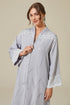 Eira Dress Grey Grey Rayon — Bocan Couture luxury nightwear