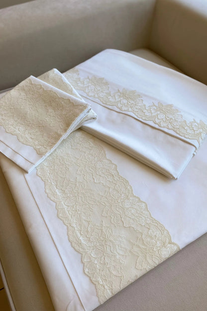 Organic Cotton Bedding Set Beige