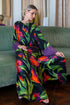 Elizabeth Silk  Dress  Floral Silk — Bocan Couture luxury nightwear