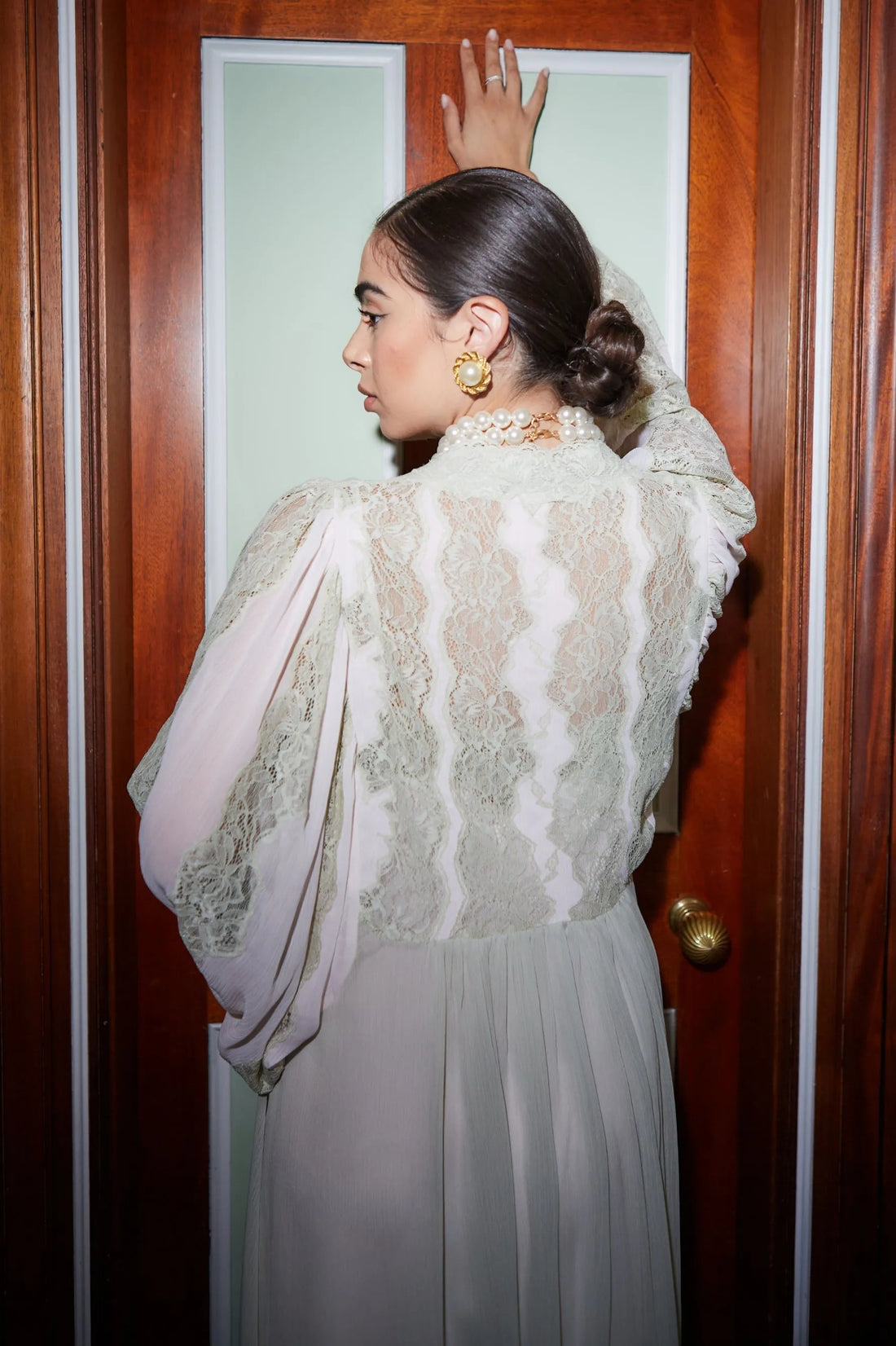 Carina Silky Robe Set Light Pink