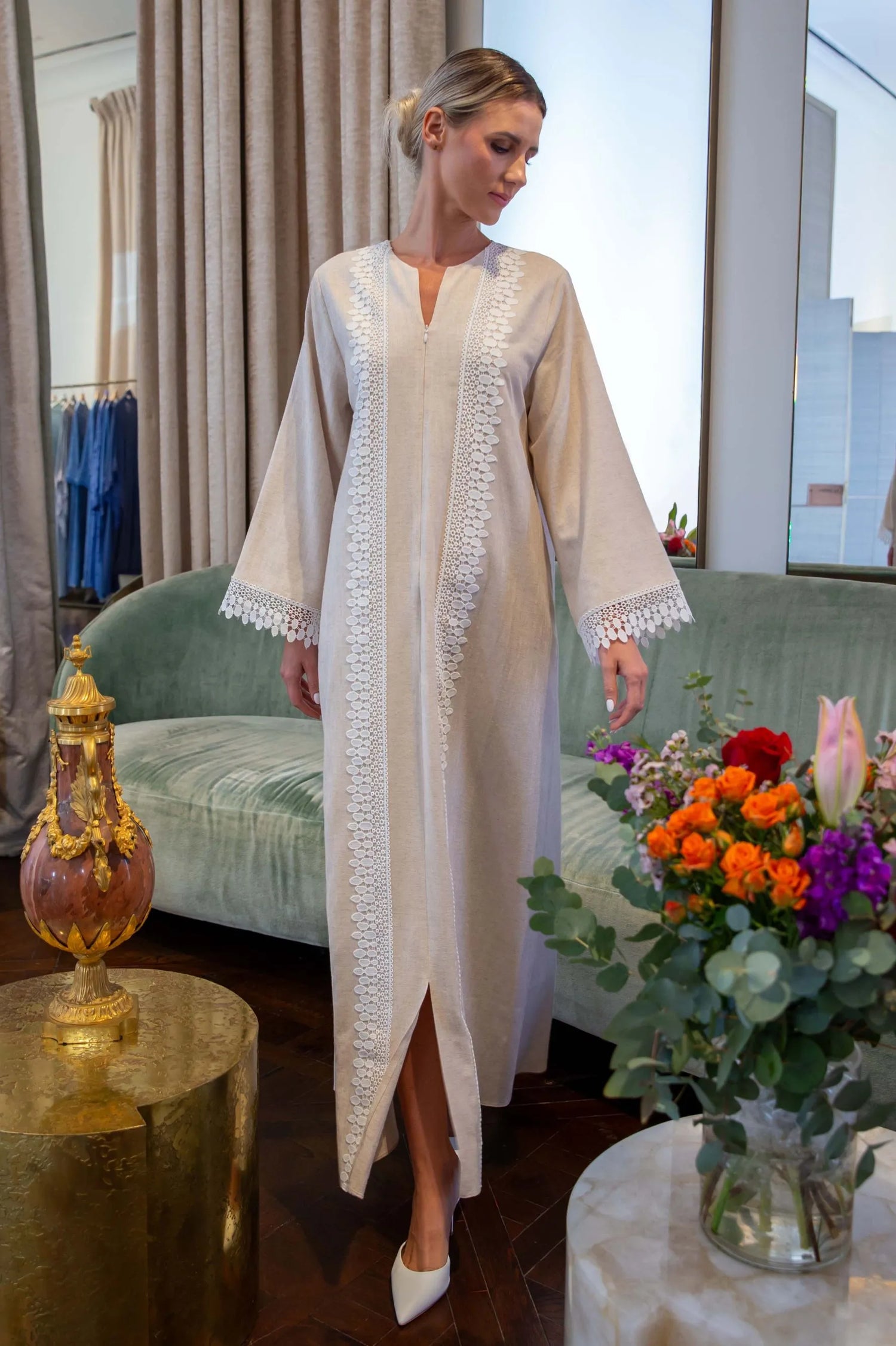 linen dress luxury The Best Linen Dresses to Wear All Summer Long