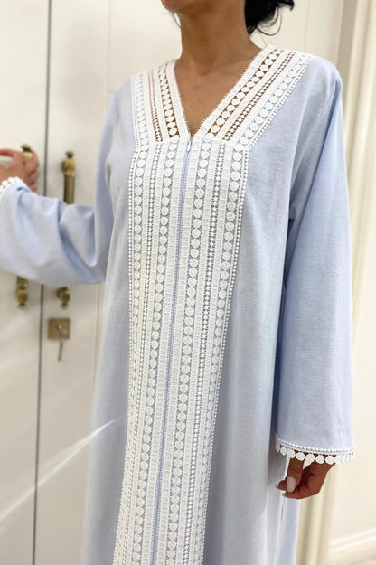 Lydia Linen Zippered Dress  By Bocancouture