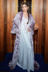 Rana Velvet Robe Set Powder Powder Velvet — Bocan Couture luxury nightwear