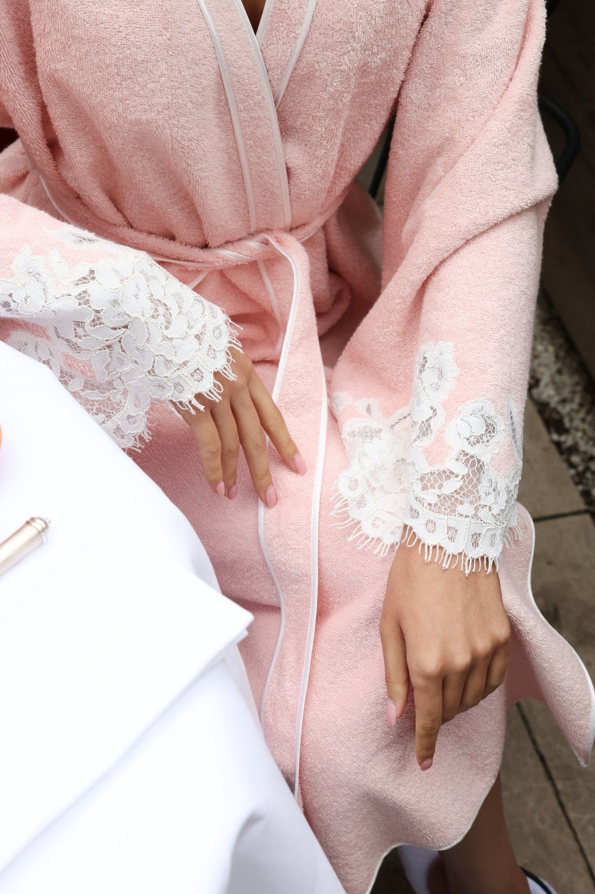 Cordelia Light Pink Bathrobe