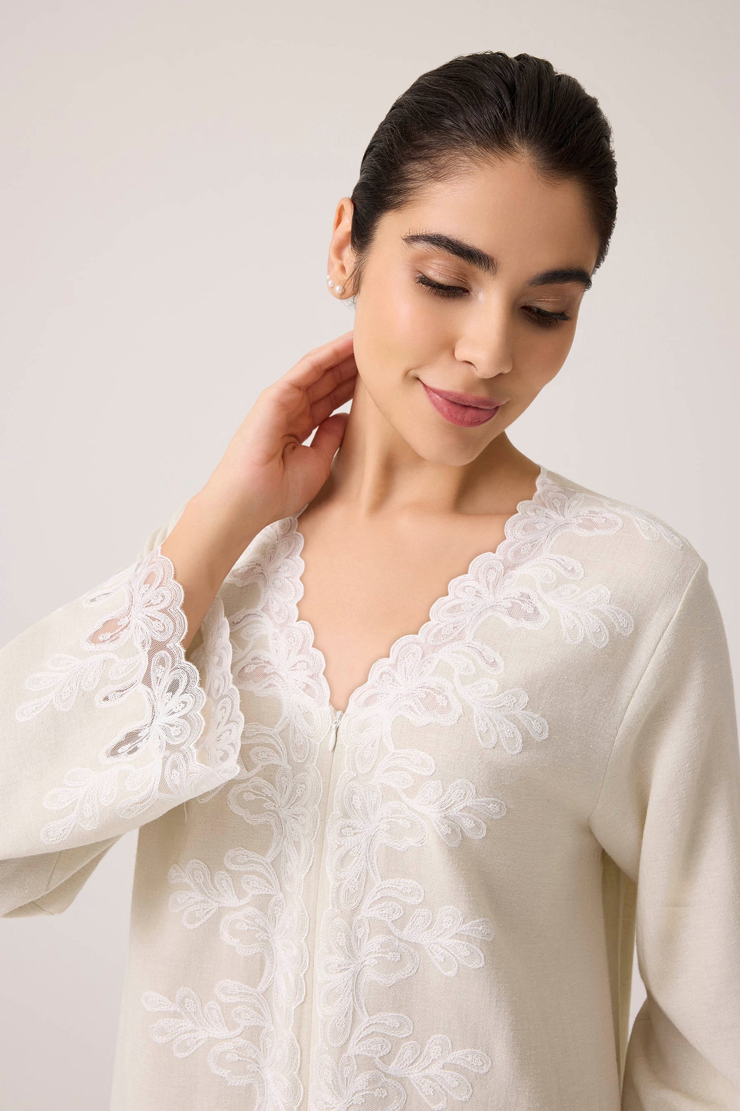 Laila Linen Dress Nile Green