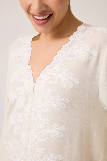 Laila Linen Dress Nile Green