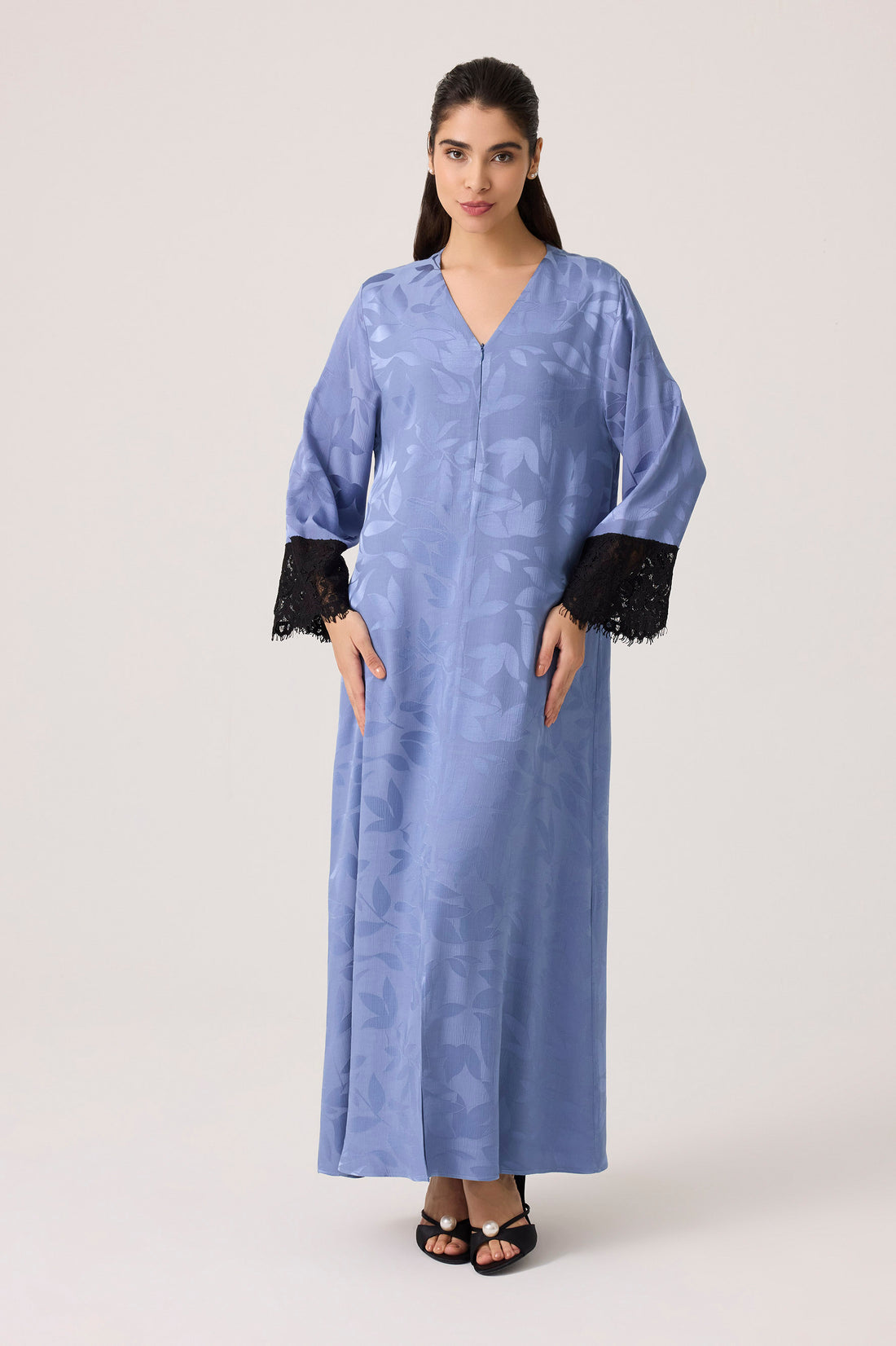 Bluevia Silky Rayon Dress Regal Blue