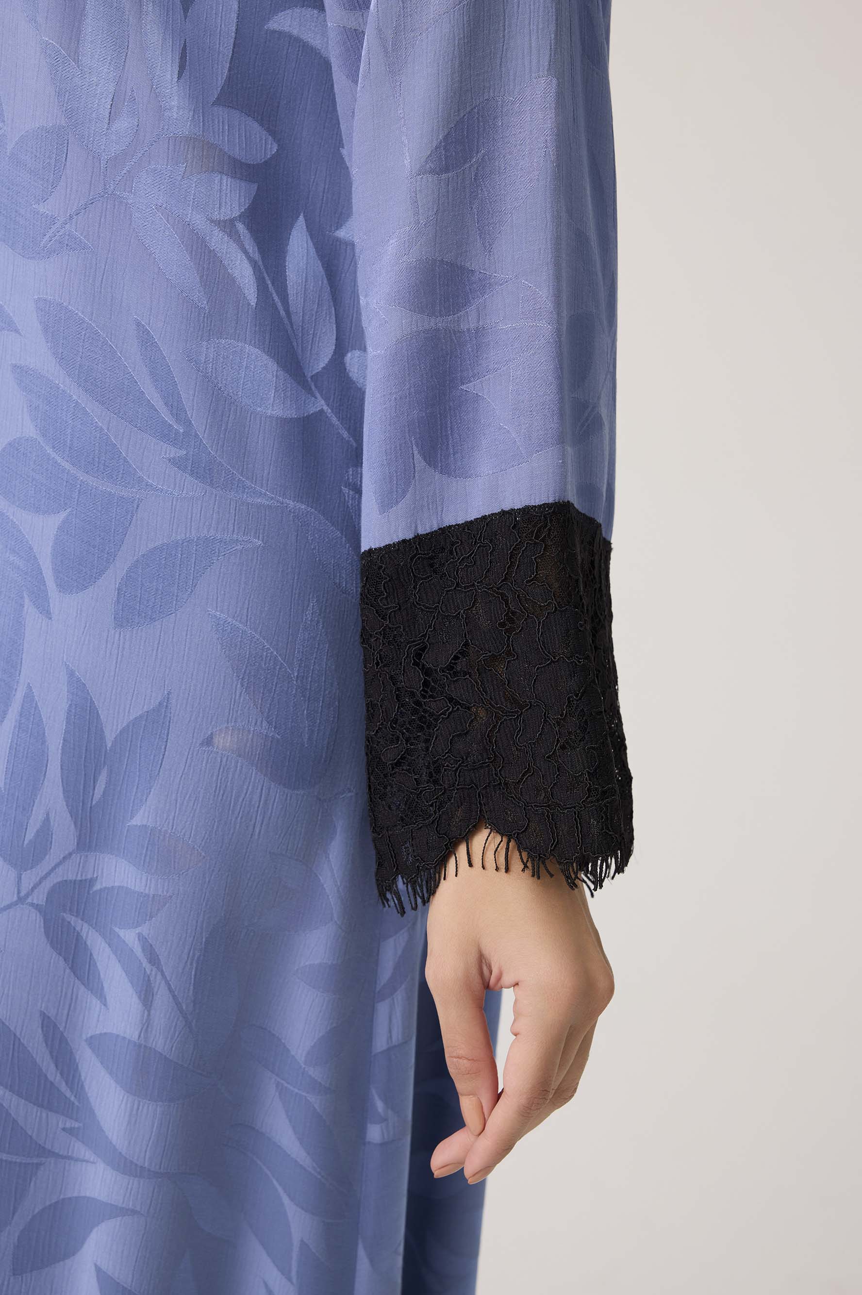 Bluevia Silky Rayon Dress Regal Blue