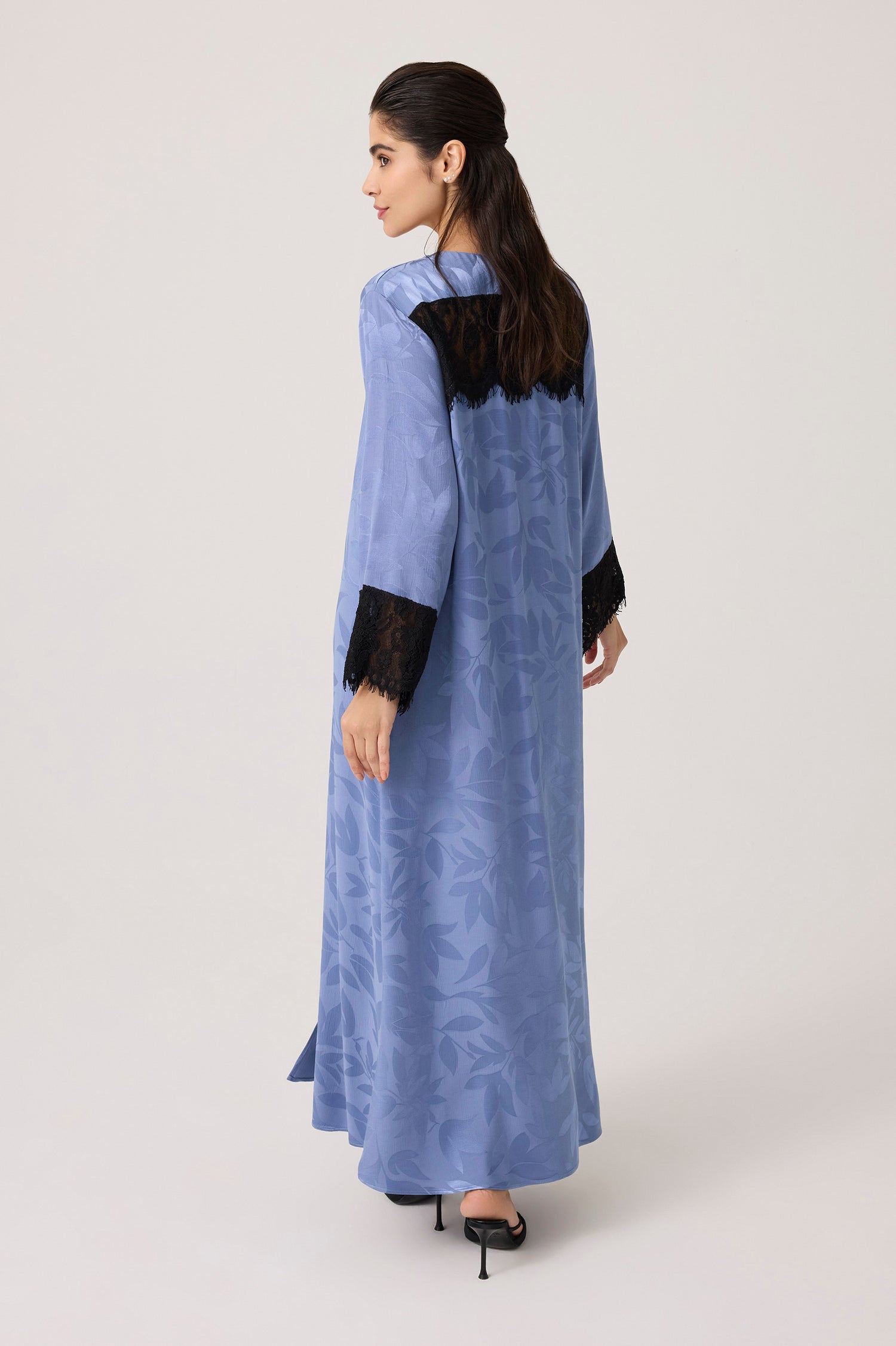 Bluevia Silky Rayon Dress Regal Blue
