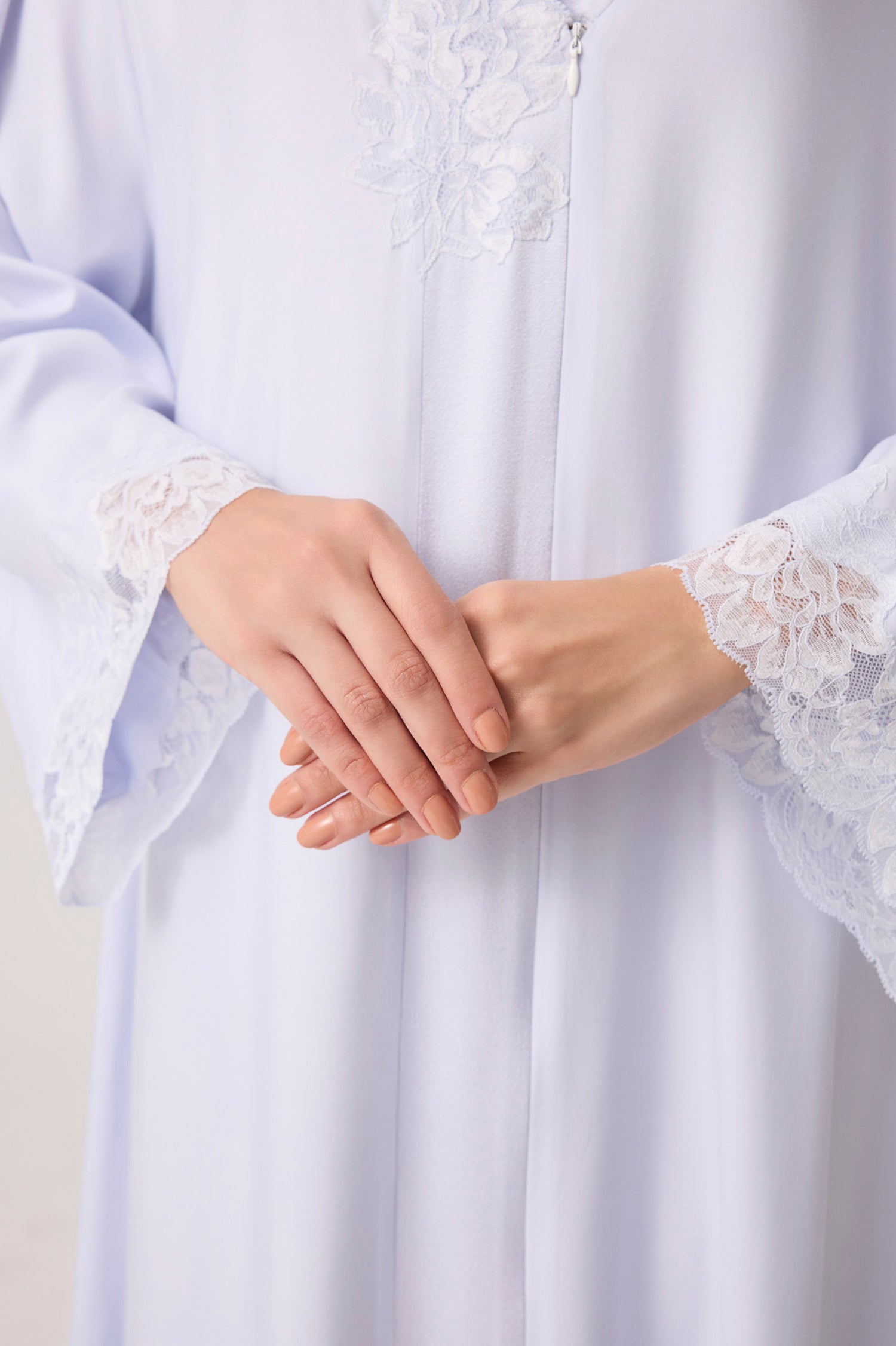 Astra Silky Rayon Dress Baby Blue