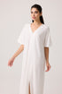 Cara in Dream Dress Off White Off White Rayon — Bocan Couture luxury nightwear