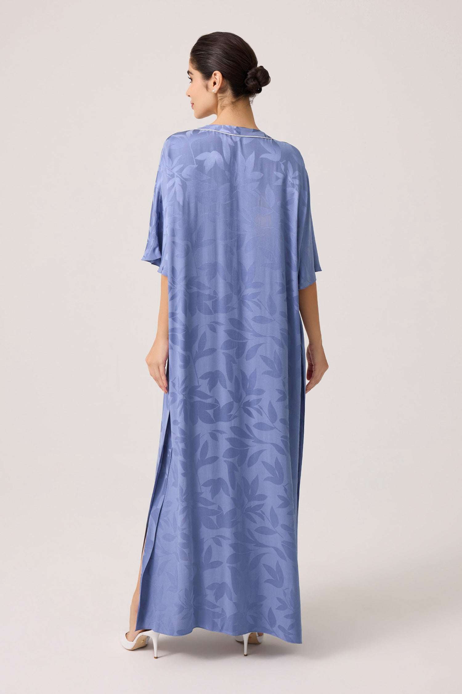 Cara Silky Rayon Dress Regal Blue