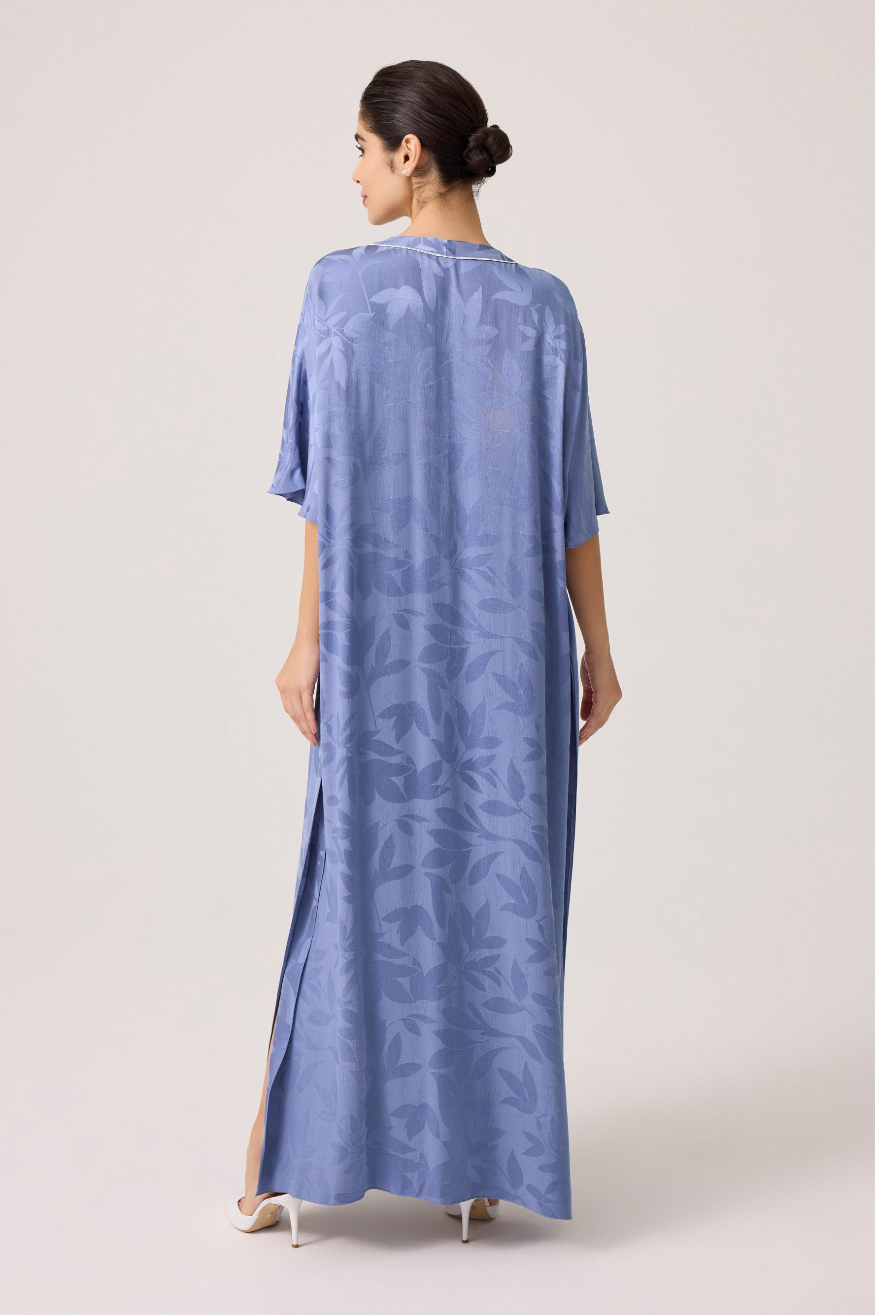 Cara Silky Rayon Dress Regal Blue