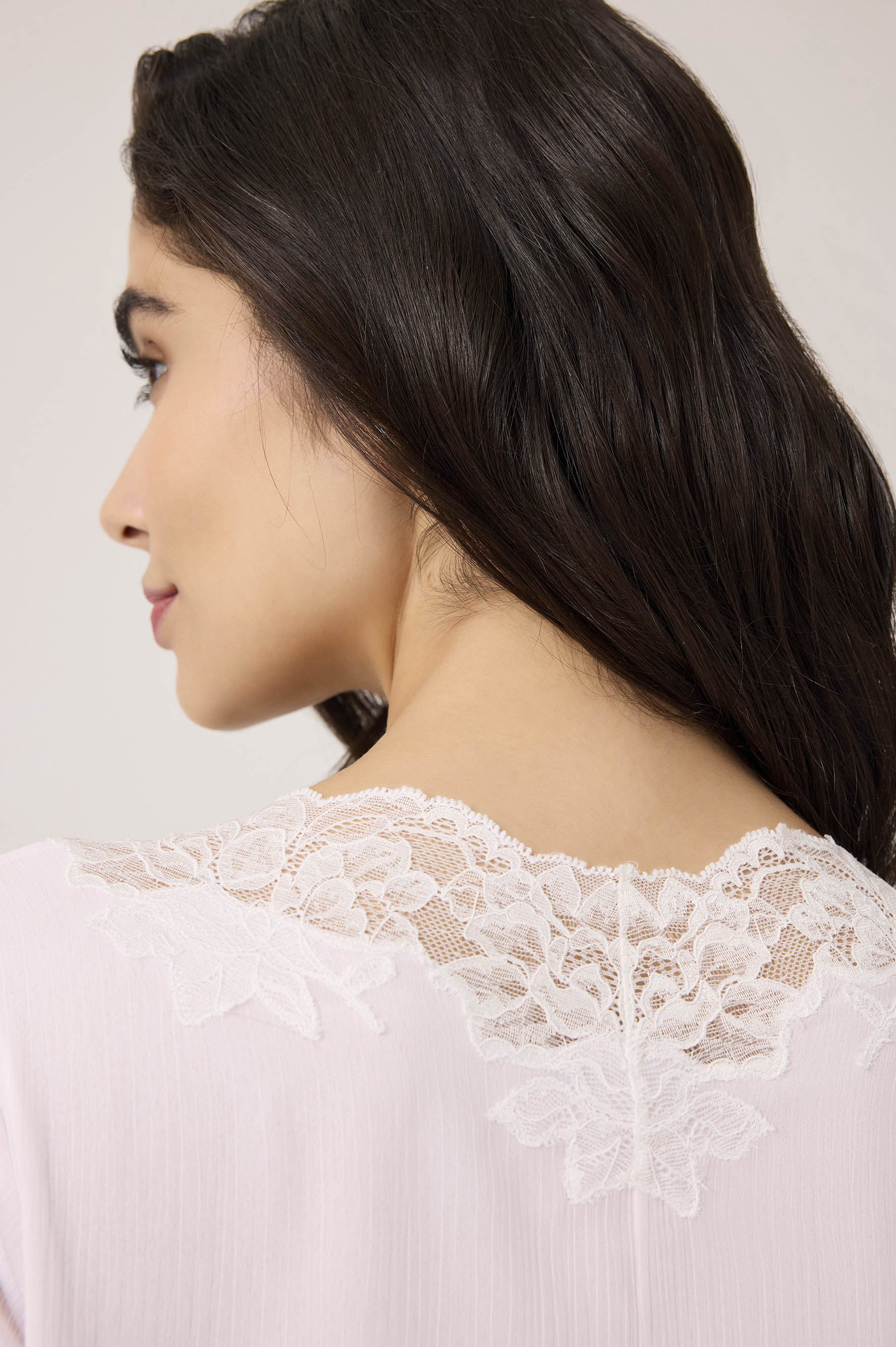 Flint Silky Chiffon Dress Baby Pink