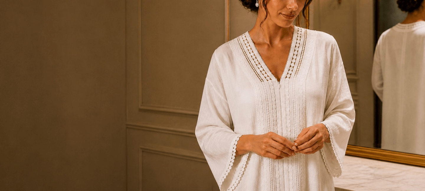 Eid Sale at Bocan Couture featuring luxury nightwear, robe sets, and elegant loungewear offers