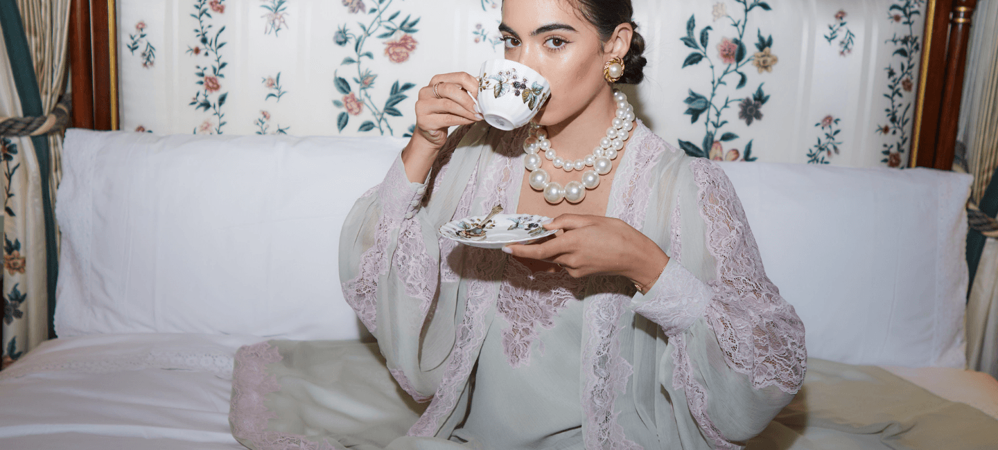 Luxury robe set for women in soft silk fabric designed for elegant nightwear and home comfort