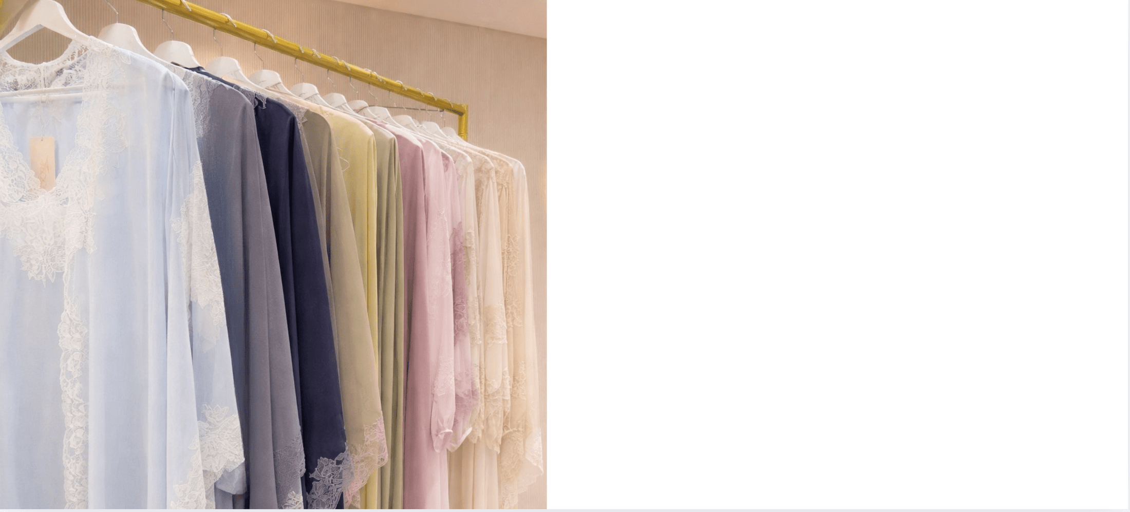 Luxury women’s nightwear collection by Bocan Couture featuring elegant robes and timeless designs