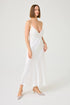 Luxury off white silky rayon robe set by Bocan Couture