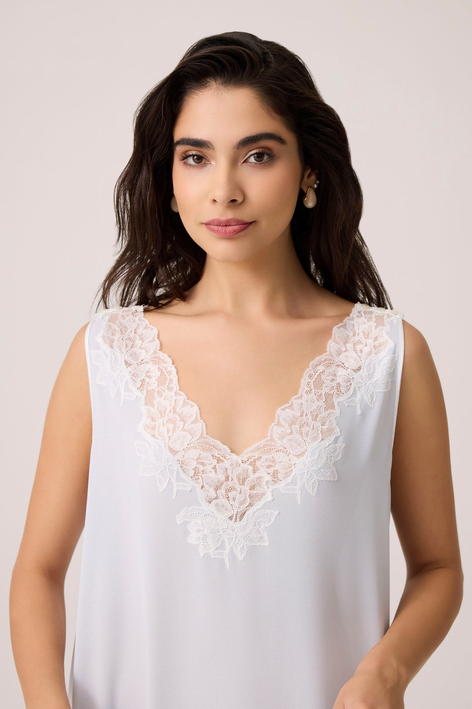 Irina Silky Chiffon Robe Set Baby Blue