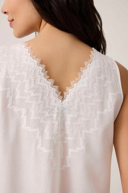 Yasmine Cotton Robe Set Off White