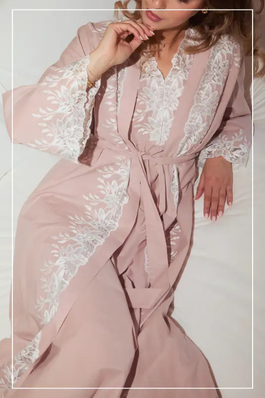 Luxury cotton loungewear set for women breathable and elegant sleepwear ideal for everyday comfort