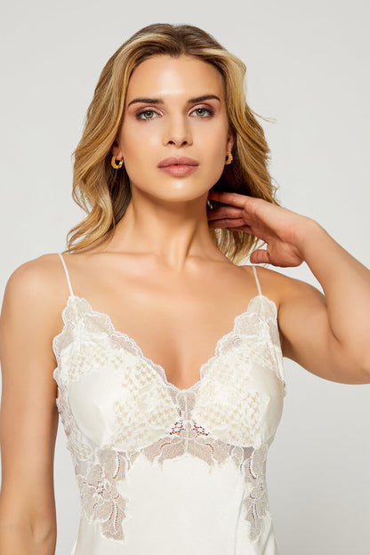 Buy Shyle White Camisole & Panty Set - Nightwears for Women