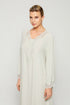 Minty Marocain Dress Mint Green Green Rayon — Bocan Couture luxury nightwear