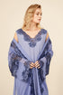Iris Mia - Long Chiffon Robe - Lilac - Bocan