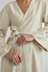 Towel Belted Bathrobe - Beige - Ottoman - Bocan